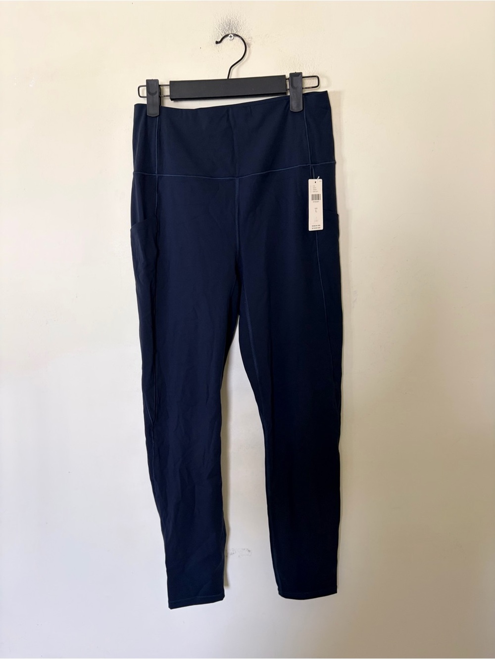 NWT Varley navy leggings L